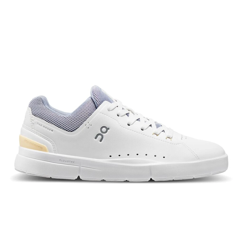 'On Running' Women's THE ROGER Advantage 1 Tennis Sneaker - White / Tempest 1 'On Running' Women's THE ROGER Advantage 1 Tennis Sneaker - White / Tempest